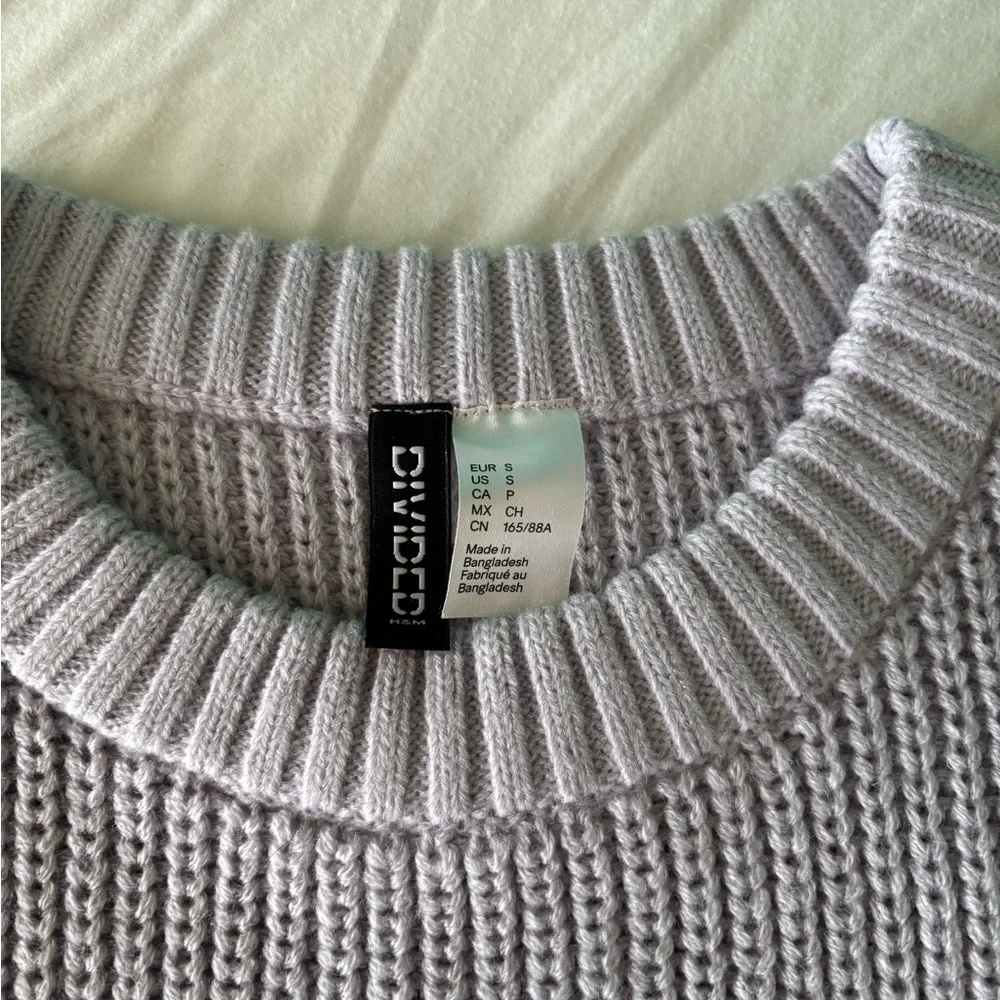 H&M Light Purple Knit Sweater Vest - Picture 5 of 8